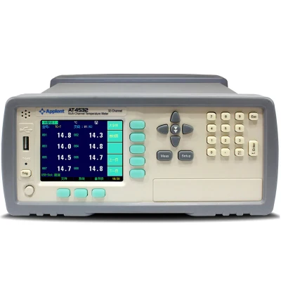 Tester di temperatura multicanale con termocoppia J/K/T/E/S/N/B/R